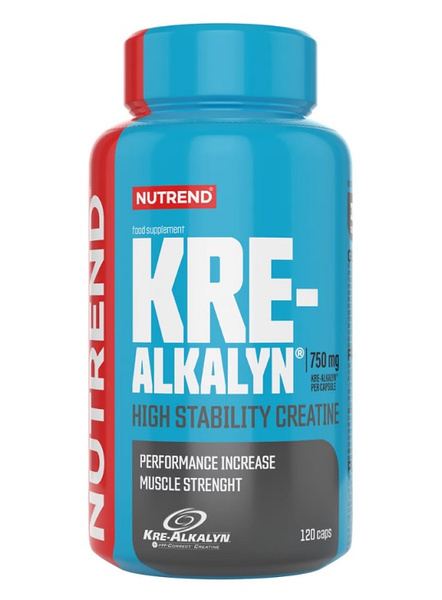 Nutrend Kre-Alkalyn 750mg Buffered Creatine for Strength and Performance 120 Caps