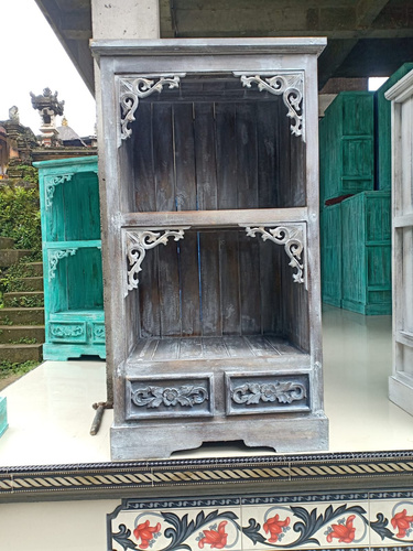 Albasia Bathroom Cabinet - Greywash