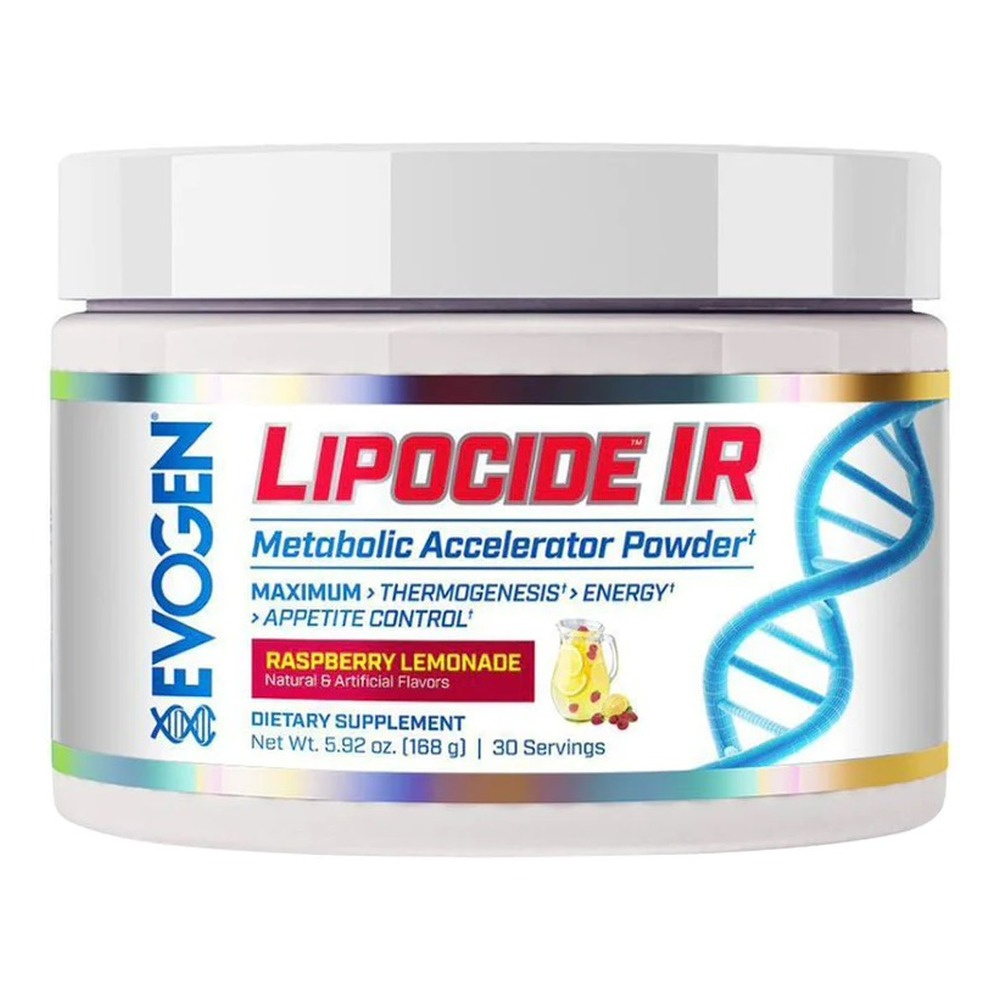 Evogen Lipocide IR Multi-Ingredient Powder, Raspberry Lemonade 168g