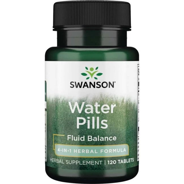 Swanson Water Pills 120 Tabletek