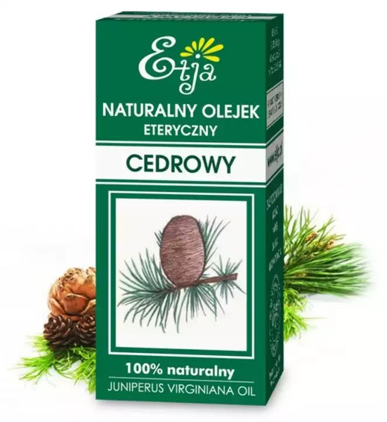 Etja Naturalny Olejek Eteryczny Cedrowy 10ml