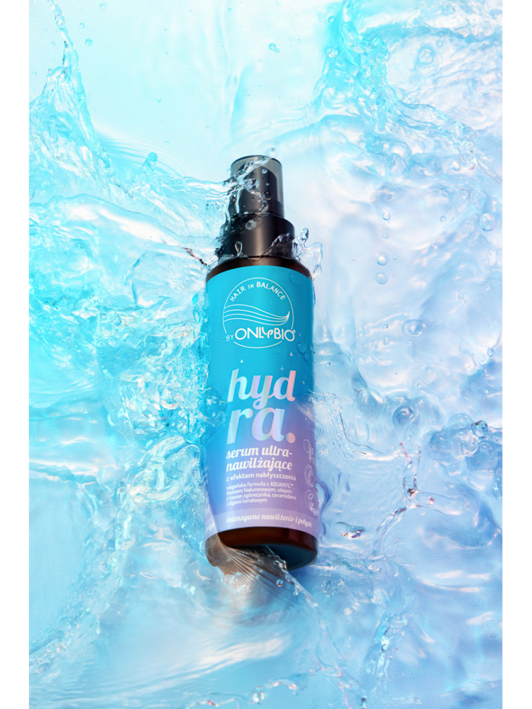OnlyBio Hair in Balance Hydra Ultra-Moisturizing Serum with Shine Effect for Dry Hair 100ml