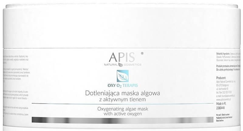 Apis Professional Oxy O2 Therapies Dotleniająca Maska Algowa z Aktywnym Tlenem dla Skóry Pozbawionej Blasku  100g