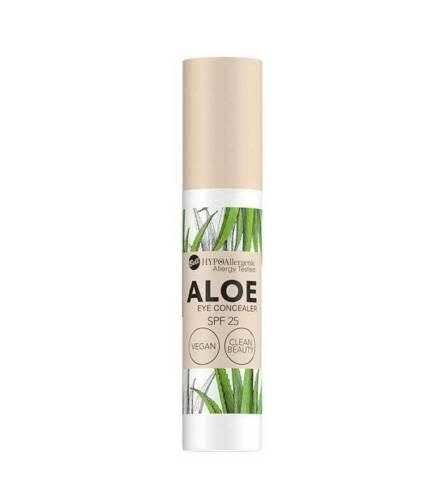 Bell HypoAllergenic Aloe Vegan Korektor pod Oczy SPF25 Nr 01 Light 4,8g