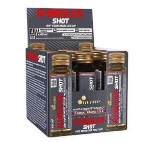 Olimp Nutrition R-Weiler Shot a Pre-workout Shot for Energy and Focus 9 x 60 ml