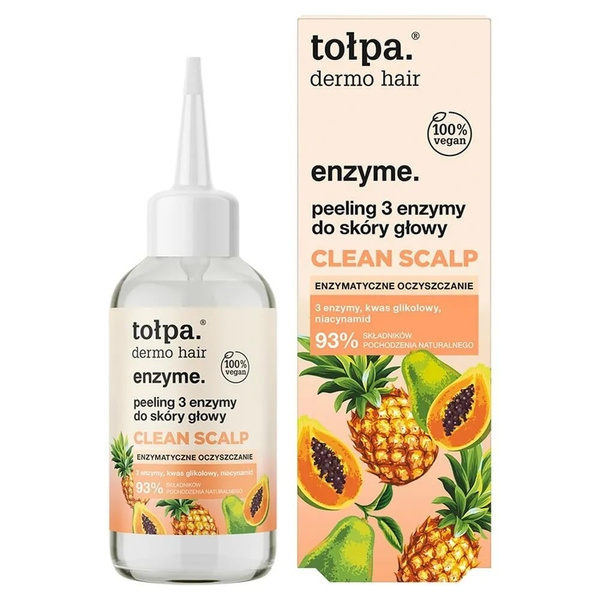 Tolpa Dermo Hair Clean Scalp Enzyme Scrub 3 Enzymes for Scalp 100ml