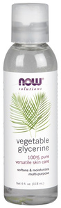 Now Foods Vegetable Glycerine dla Skóry Suchej i Szorstkiej 118ml