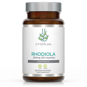 Cytoplan Rhodiola For Mental and Cognitive Performance 60 Vcaps