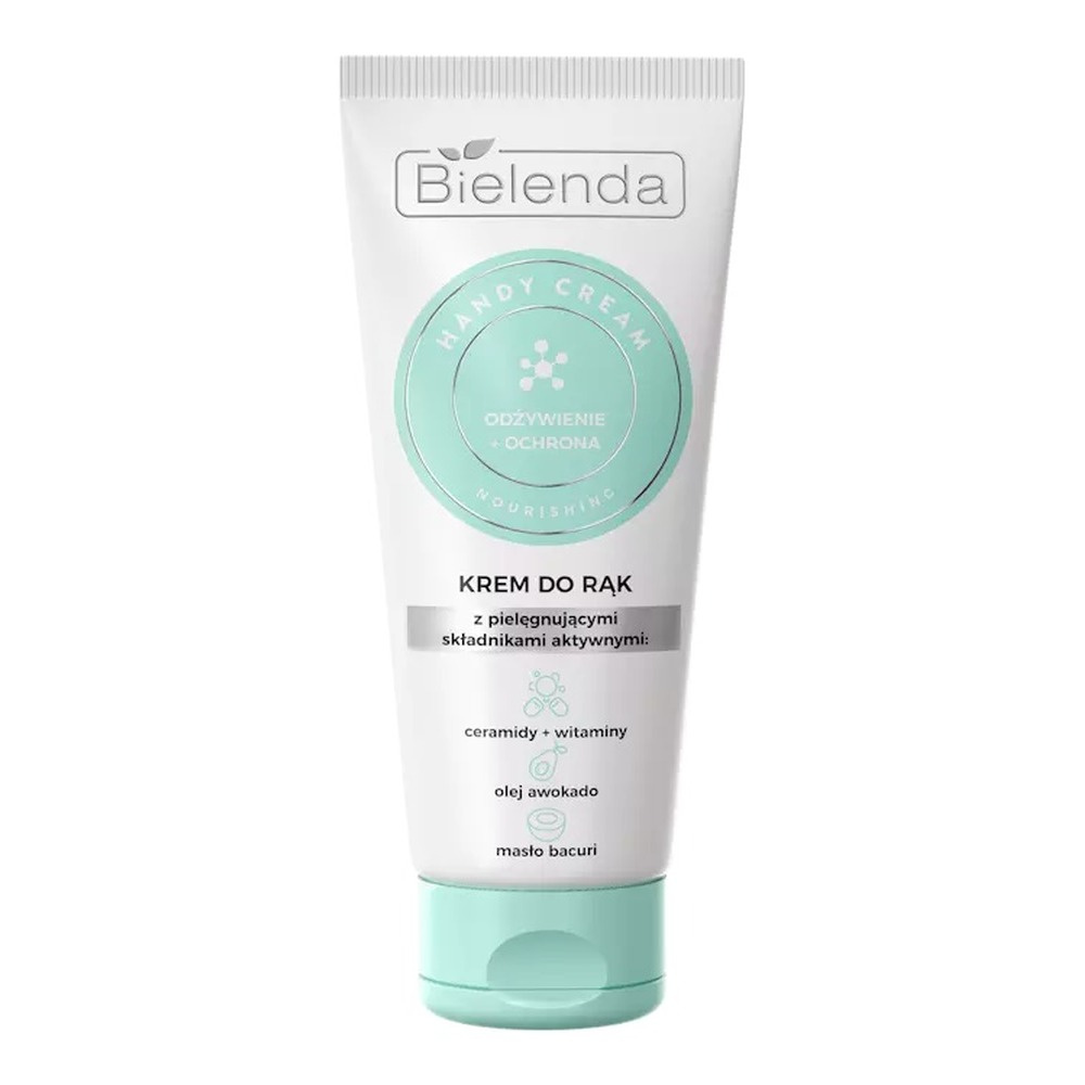 Bielenda Odżywczy Krem do Rąk z Ceramidami + Witaminami Olejem Awokado oraz Masłem Bacuri 50ml