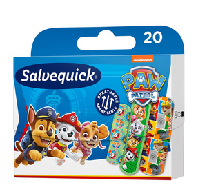 Salvequick Paw Patrol Plastry dla Dzieci 20 Sztuk