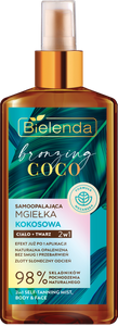 Bielenda Bronzing Coco Samoopalająca Mgiełka do Ciała i Twarzy 2w1 150ml