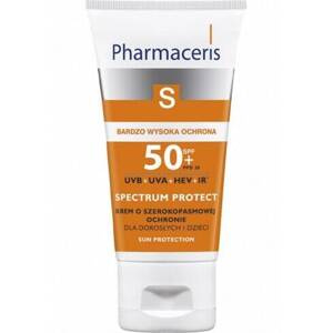 Pharmaceris S Spectrum Protect Krem o Szerokopasmowej Ochronie SPF50+ dla Skóry Wrażliwej i Suchej  50ml