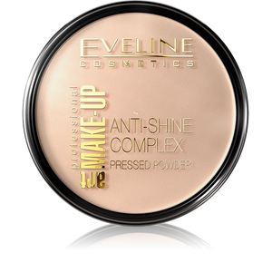 Eveline Make Up Art Anti-Shine Complex Puder Prasowany Nr 31 Transparent 14g