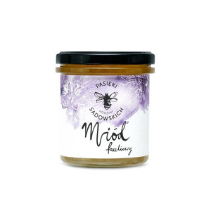 Pasieki Sadowskich Miód Faceliowy 450g