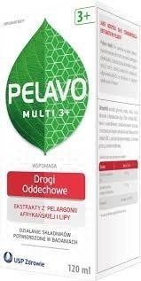 USP Zdrowie Pelavo Multi 3+ Oman + Lipa + Czarny Bez + Witamina C 120ml