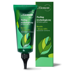 Element Peeling Oczyszczający Trychologiczny do Skóry Głowy Bazylia + Kwasy AHA 100ml