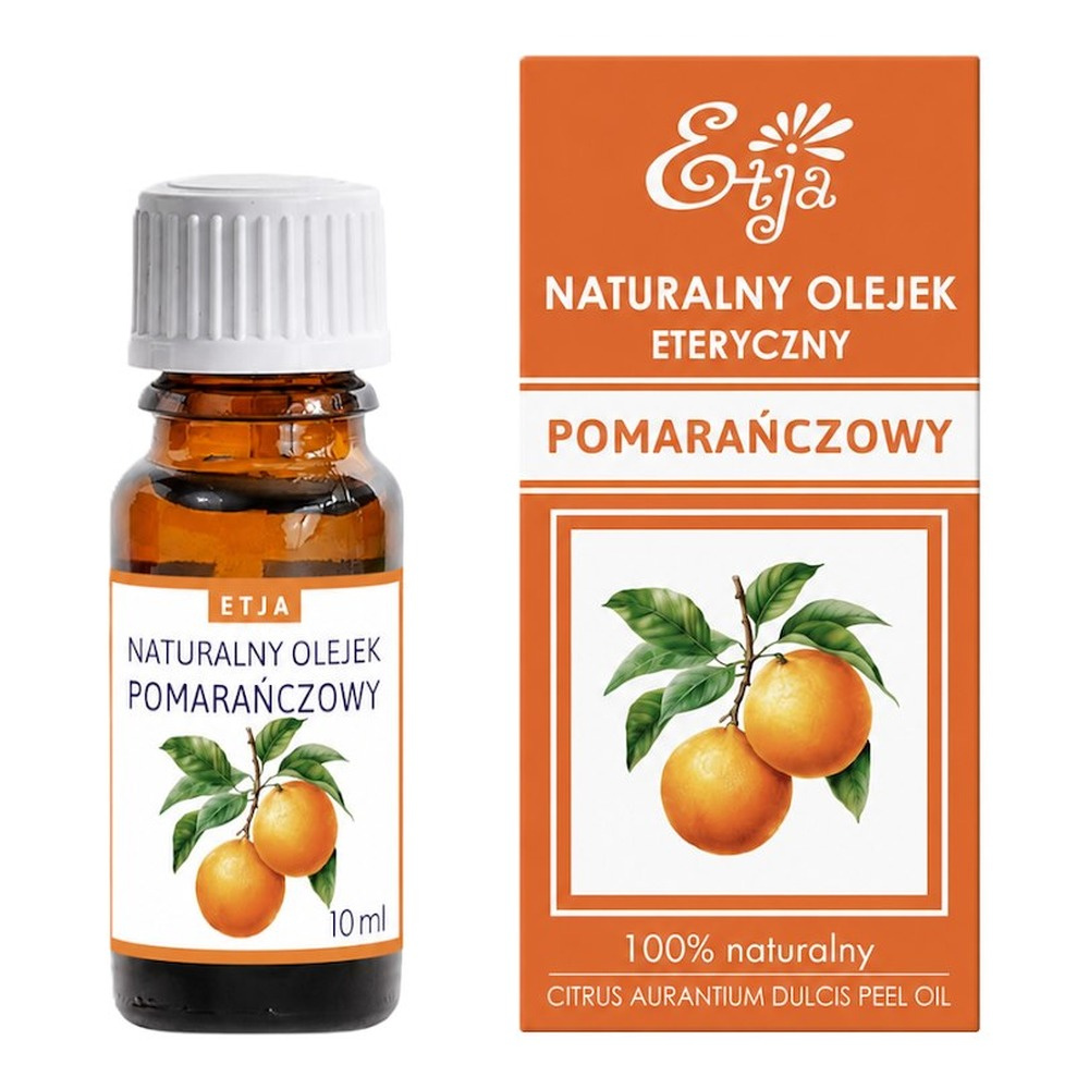 ETJA Olejek eteryczny naturalny - Pomarańczowy 10ml