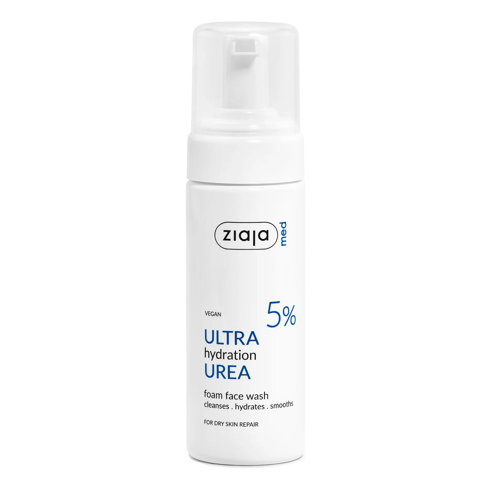 Ziaja Med Urea Ultra Hydration Pianka do Mycia Twarzy z 5% Mocznika 150ml