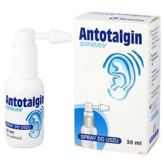 Farmina Antotalgin Spray do Uszu i Usuwania Woskowiny 30ml