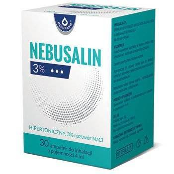 Nebusalin 3% Chlorek Sodu do Inhalacji 30 x 4ml