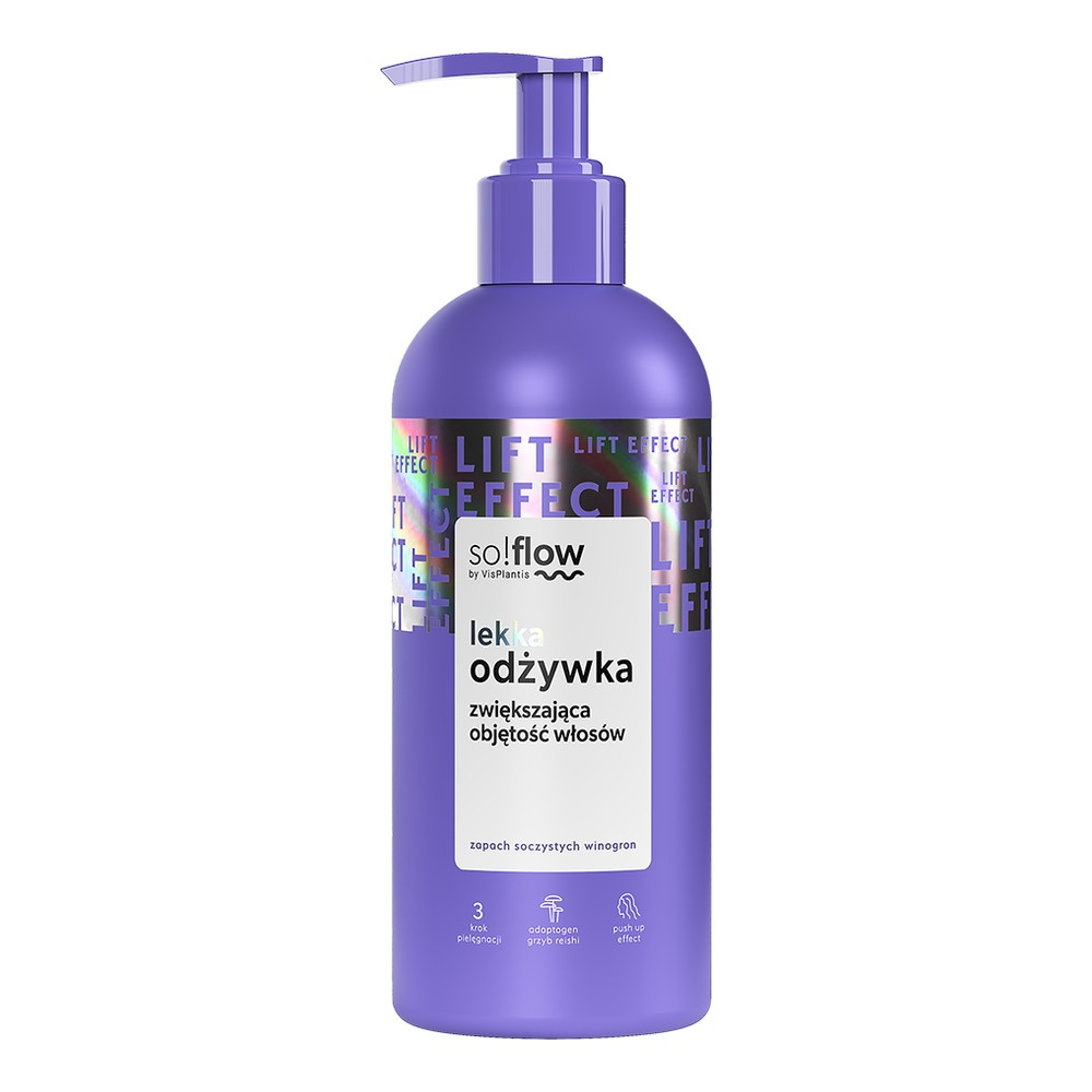 So!Flow Lift Effect Lekka Odżywka Zwiększająca Objętość Włosów 300ml