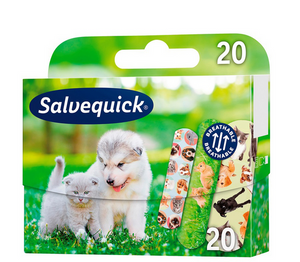 Salvequick Animal Planet Plastry dla Dzieci 20 Sztuk
