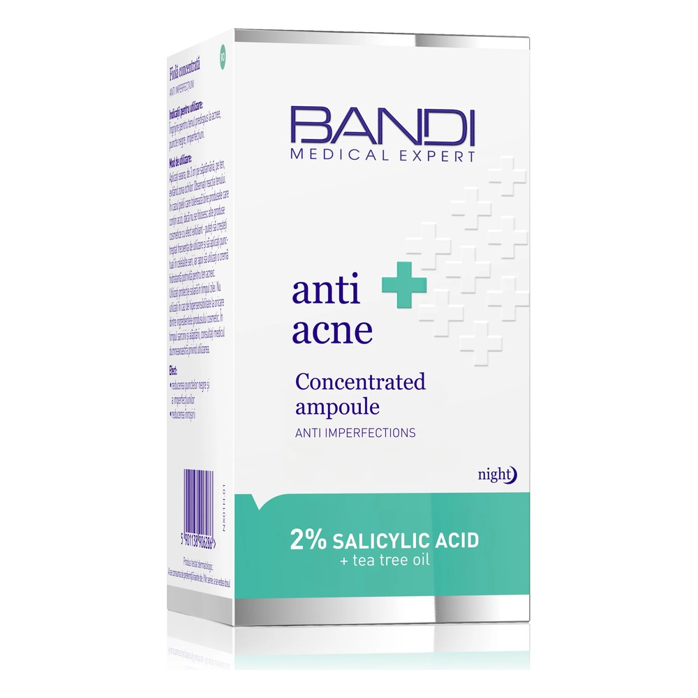Bandi Anti Acne Skoncentrowana Ampułka Antytrądzikowa 30ml
