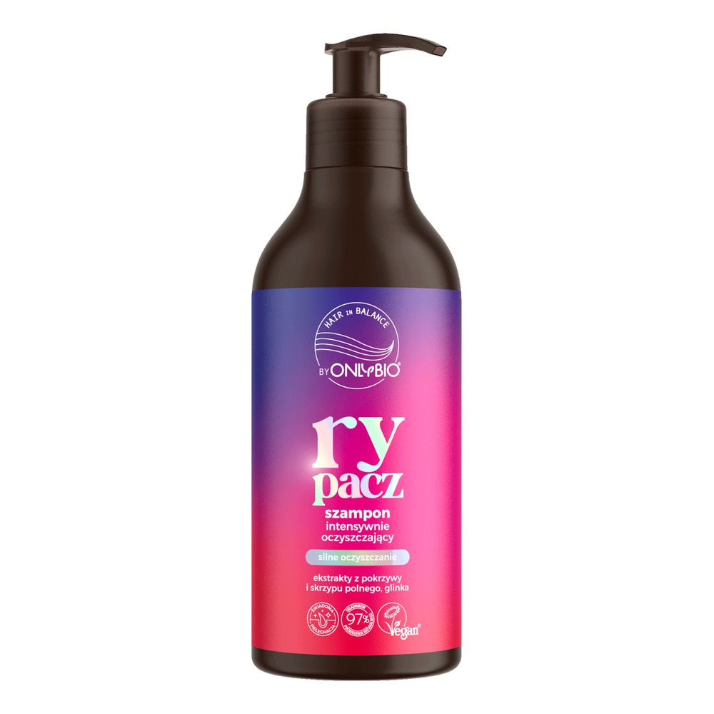 OnlyBio Hair in Balance Rypacz Szampon Intensywnie Oczyszczający 400ml