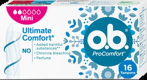 O.B.  ProComfort Mini Tampony 16 Pieces