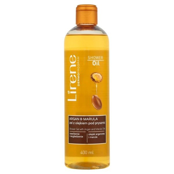 Lirene Argan & Marula Wygładzajacy Żel pod Prysznic z Olejkiem Arganowym 400ml