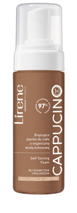Lirene Perfect Tan Brązująca Pianka do Ciała z Organiczną Wodą Kokosową Capuccino 150ml