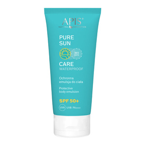 Apis Pure Sun Protective UVA/UVB Wodoodporna Emulsja do Ciała SPF50 dla każdego Rodzaju Skóry 200ml