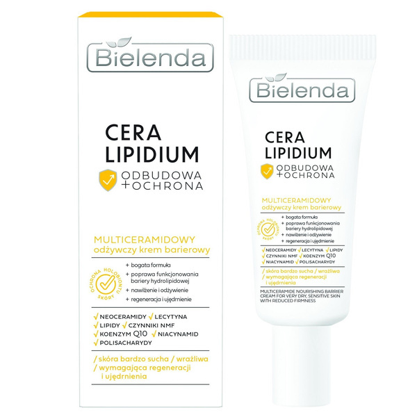 Bielenda Cera Lipidum Multiceramidowy Odżywczy Krem Barierowy 50ml