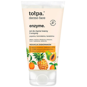 Tolpa Dermo Face Enzyme Żel do mycia twarzy z 3 enzymami 150ml