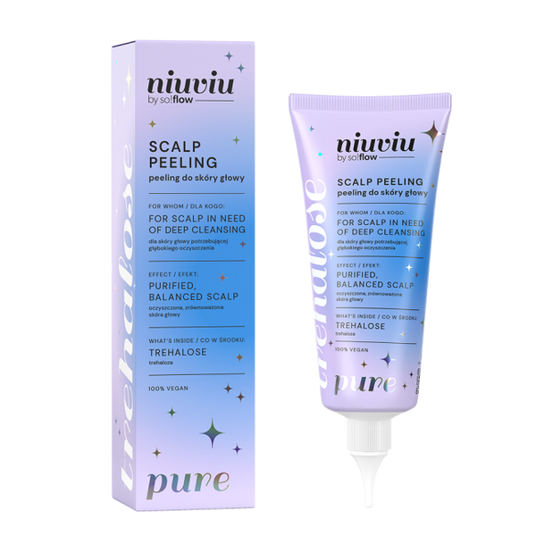 Niuviu Pure Peeling Oczyszczający do Skóry Głowy Świeżość i Równowaga od Nasady 100ml