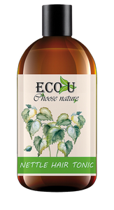 EcoU Odżywka Tonik z Pokrzywą i Naturalnymi Ekstraktami do Każdego Rodzaju Włosów 200ml
