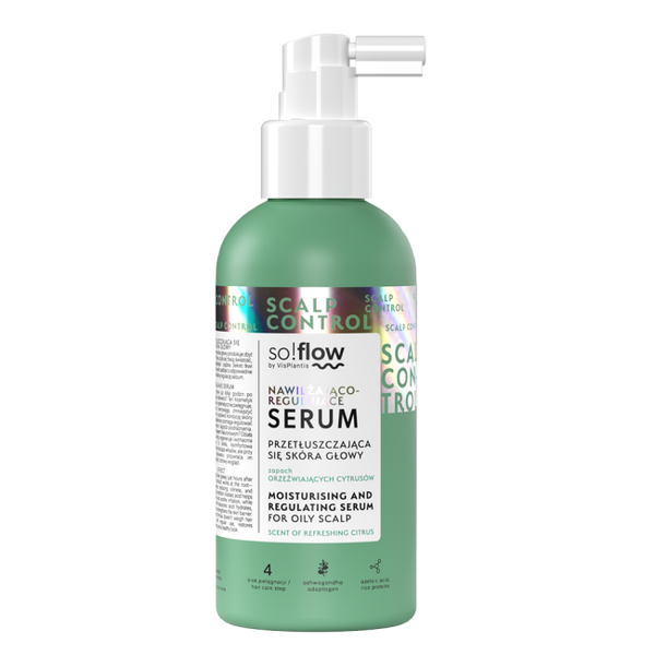 So!Flow Scalp Control Serum Nawilżająco-Regulujące do Skóry Głowy 150ml