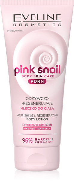 Eveline Pink Snail Odżywczo-Regenerujące Mleczko do Ciała 200ml