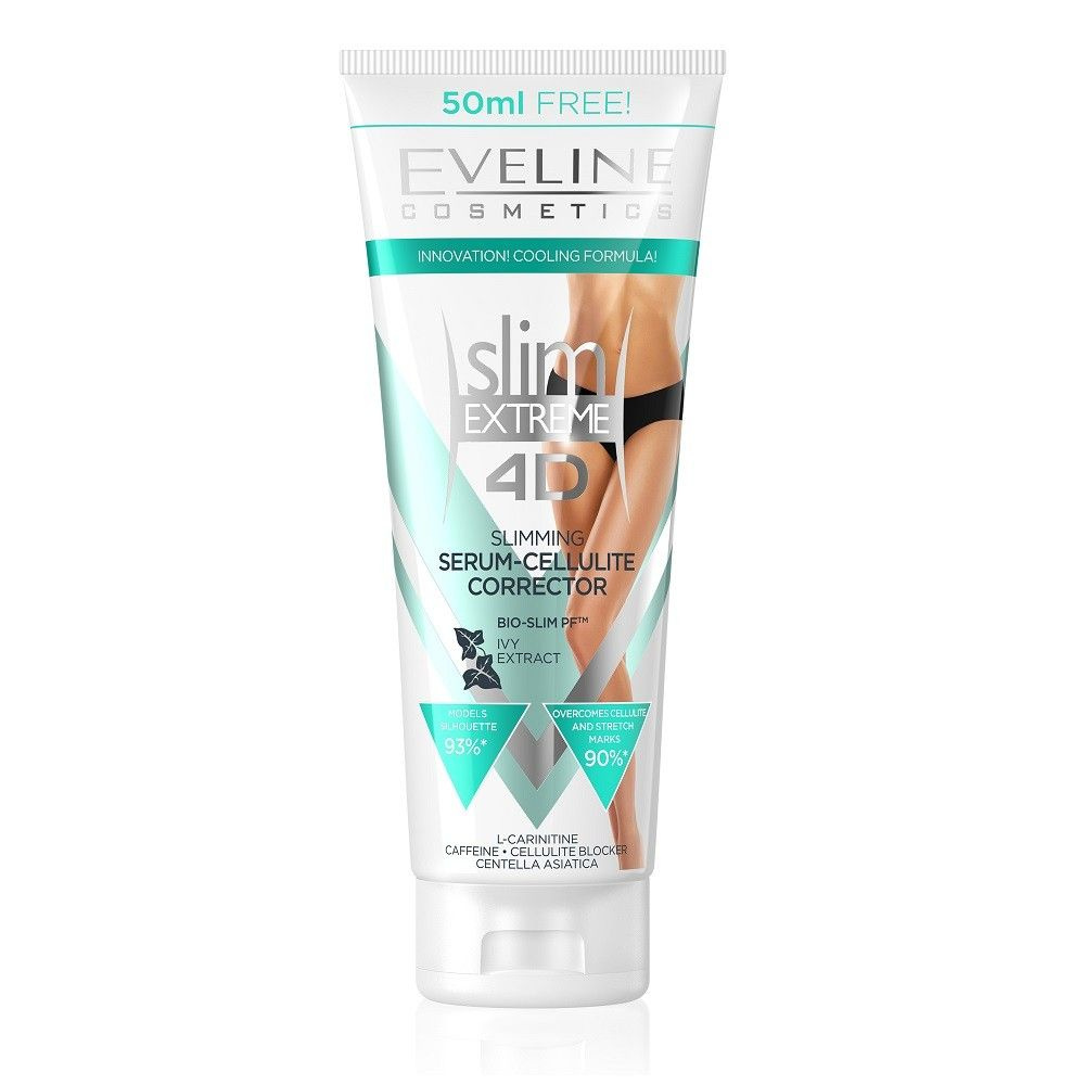 Eveline Slim Extreme 4D Serum Intensywnie Wyszczuplające + Ujędrniające 200ml