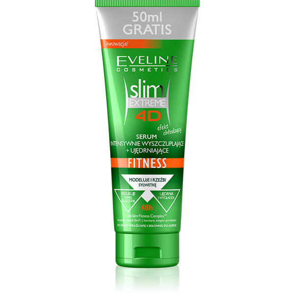 Eveline Slim Extreme 4D Serum Wyszczuplające Ujędrniające Fitness 250ml