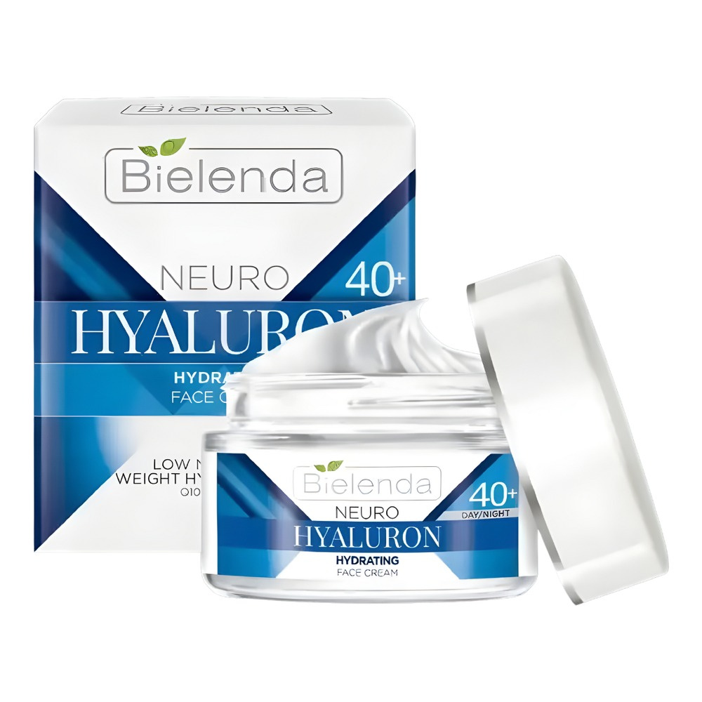 Bielenda Neuro Hialuron Nawilżający Krem Koncentrat Przeciwzmarszczkowy 40+ na Dzień i na Noc 50ml