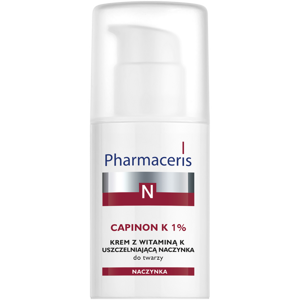 Pharmaceris N Capinion Krem z Witaminą K Uszczelniającą Naczynka 1% 30ml
