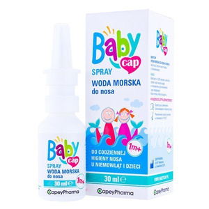 Baby Cap Spray Woda Morska Do Nosa 1msc 30 ml