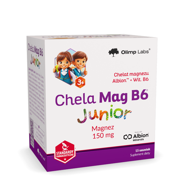 Olimp Chela-Mag B6 Junior Magnez Dla Dzieci 15 saszetek