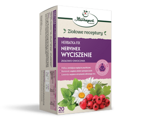 Herbapol Herbatka Fix Nervinex Kompozycja Ziół na Wyciszenie z Melisą 20x2g