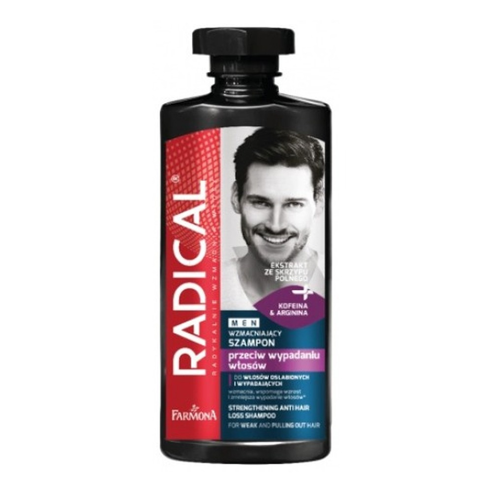 Radical Men Wzmacniający Szampon przeciw Wypadaniu Osłabionych Włosów  400ml