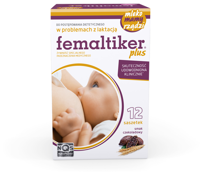 Femaltiker Choco Wspomaganie Laktacji Czekolada 12 Saszetek