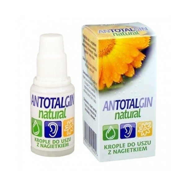 Antotalgin Natural 15 g Krople Do Uszu Preparat Do Usuwania Woskowiny Z Uszu