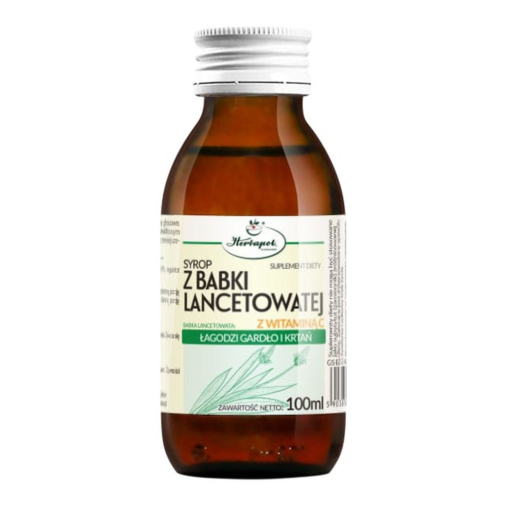 Herbapol Syrop Z Babki Lancetowatej 100ml
