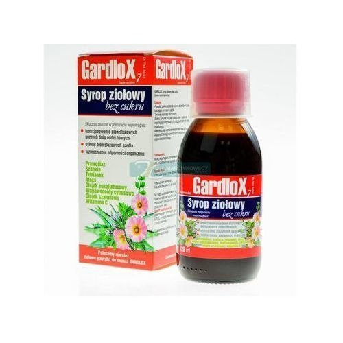 S-LAB Gardlox Syrop Ziołowy Bez Cukru 120ml